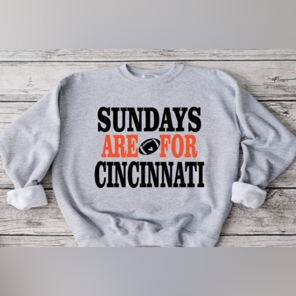 Sundays Are For Cincinnati Crewneck